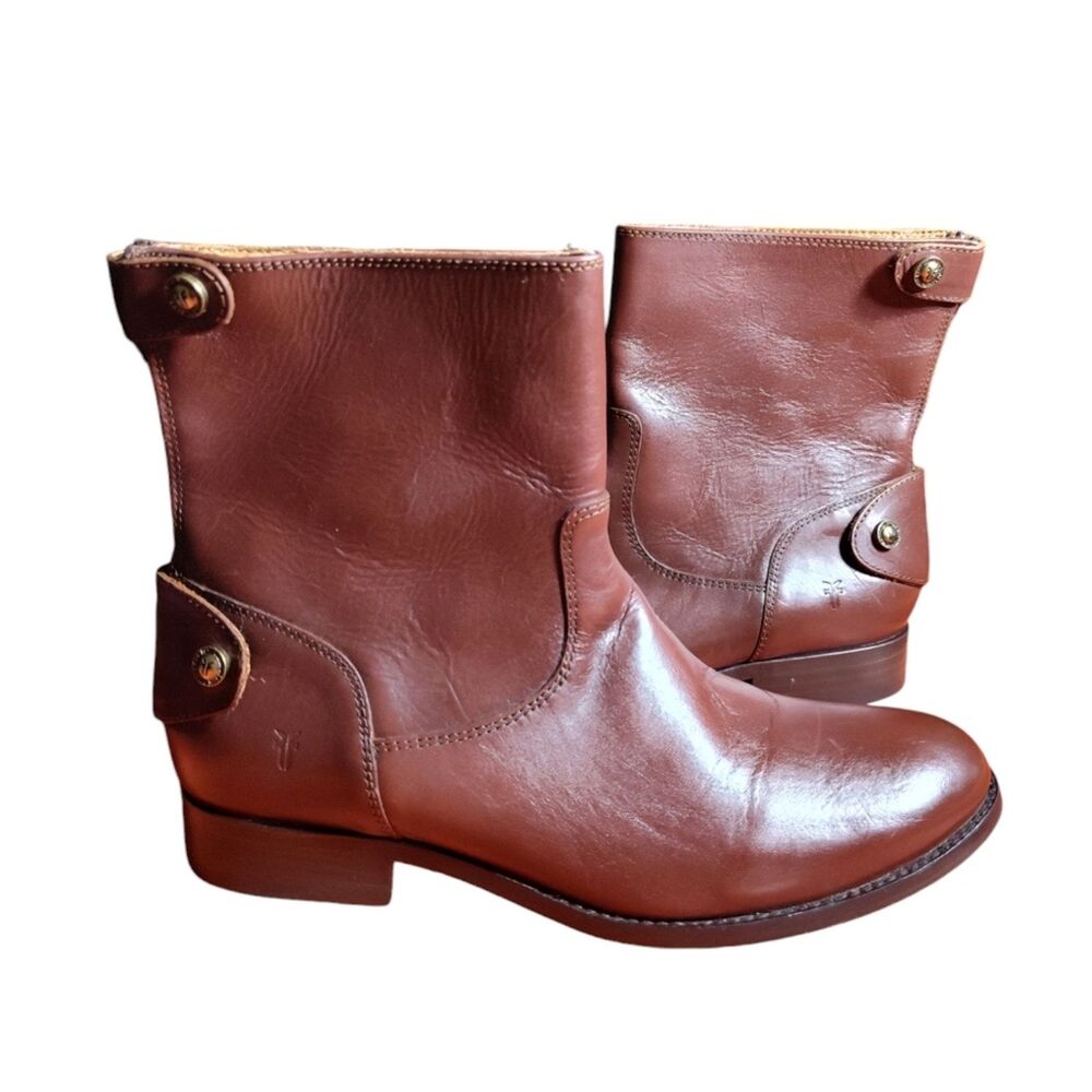 Frye Brown Ankle Boots